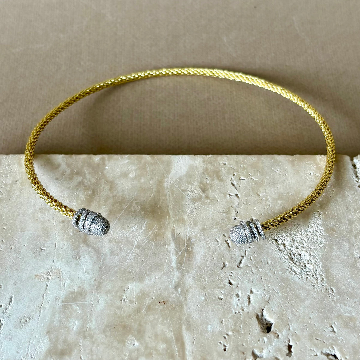 Aurnick | Gold Plated Necklace [Choker]