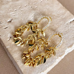 Oslo 02 | Gold Plated Earrings