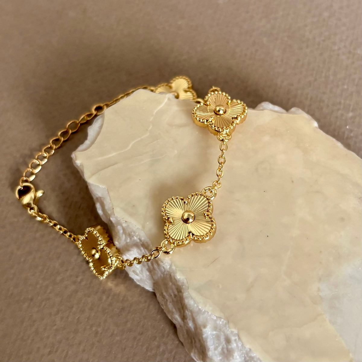 Golden Cleef | Gold Plated Bracelet