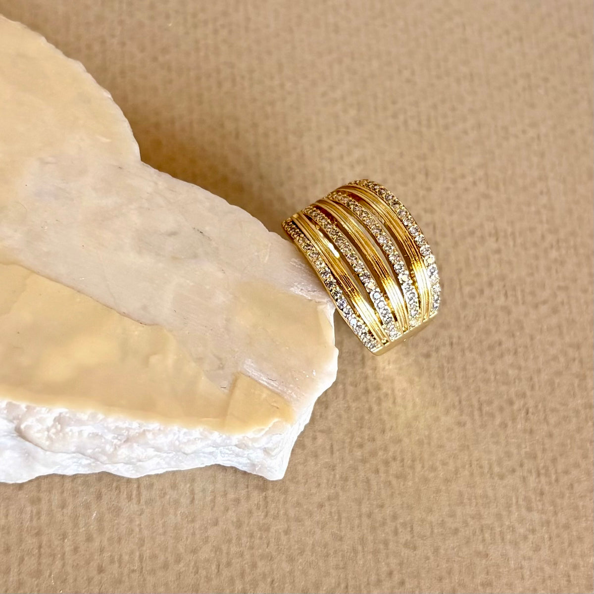 Novera | Gold Plated Ring