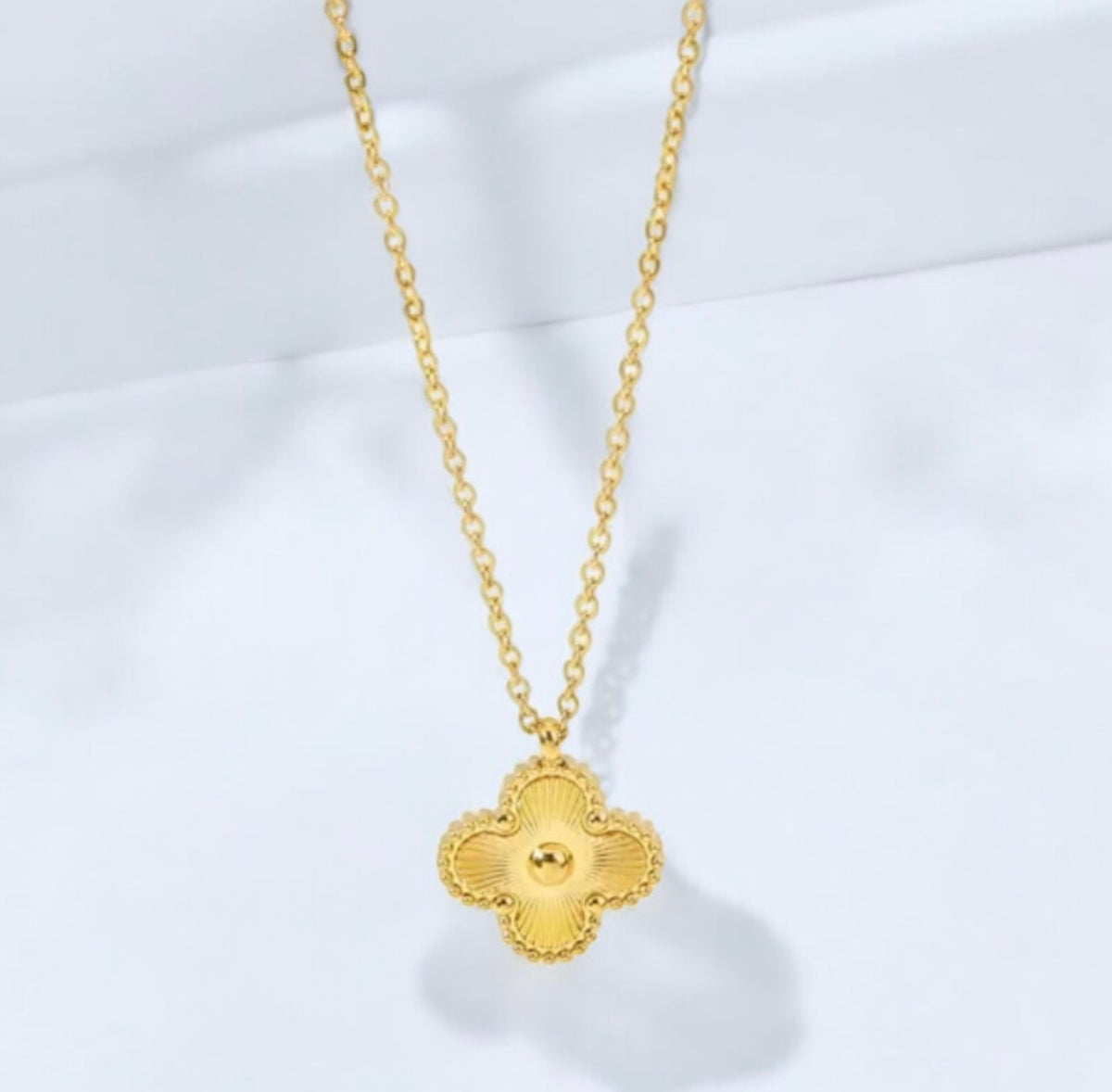 GOLD CLEEF 02 | Gold Plated Necklace