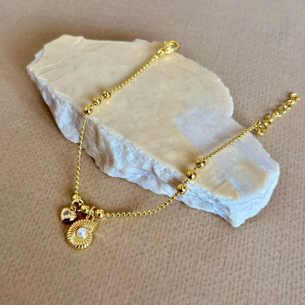 The shell | Gold Plated Bracelet