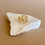 Ozvek | Gold Plated Ring