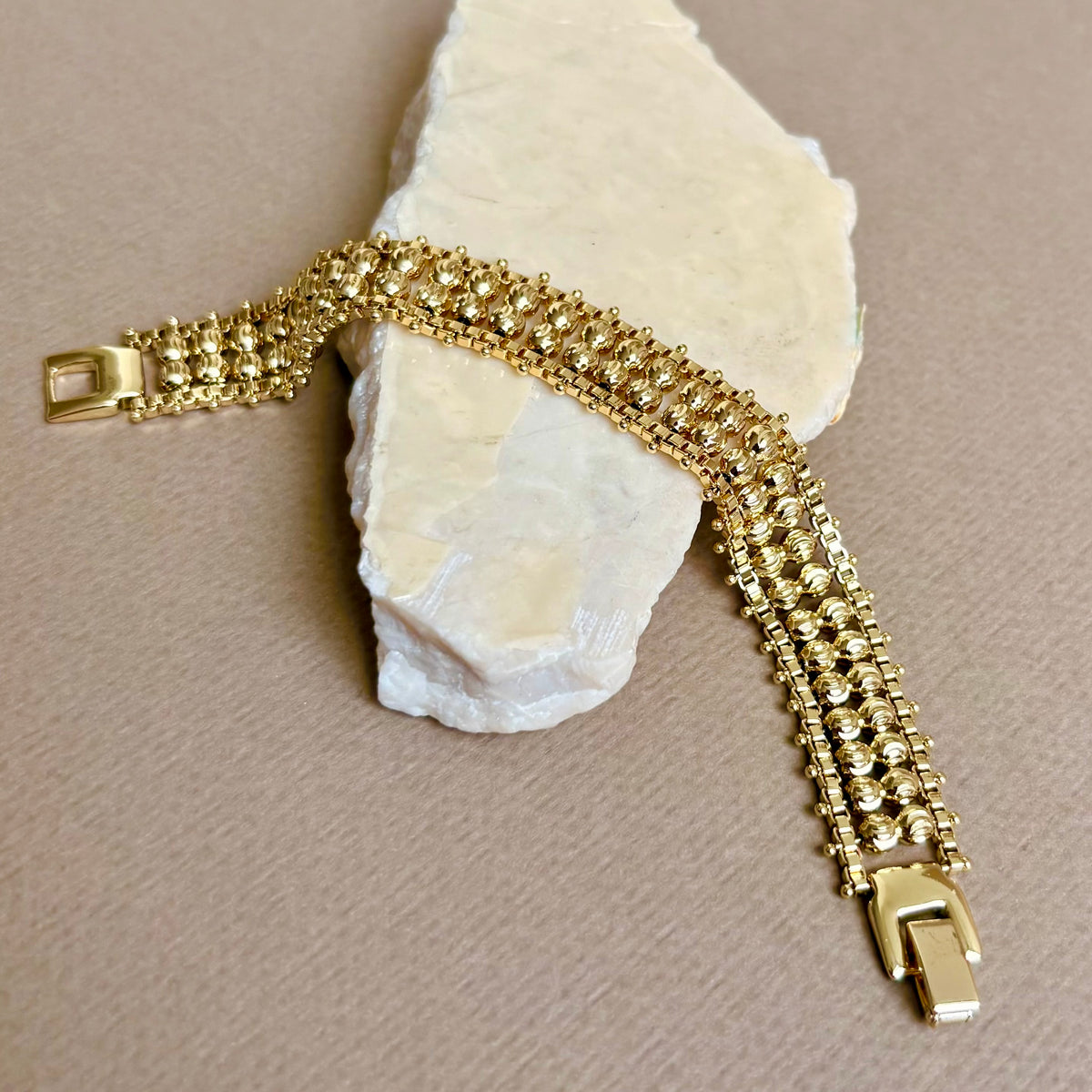 Nuvell | Gold Plated Bracelet