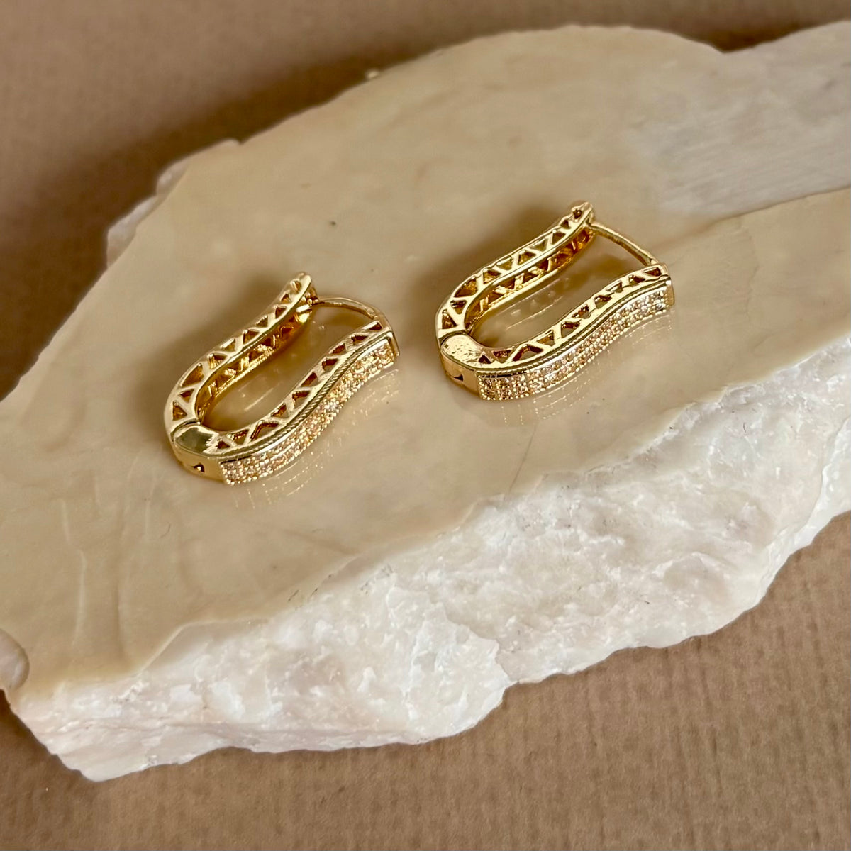 Galenne | Gold Plated earrings