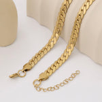 Cobra 02 | Gold Plated Necklace