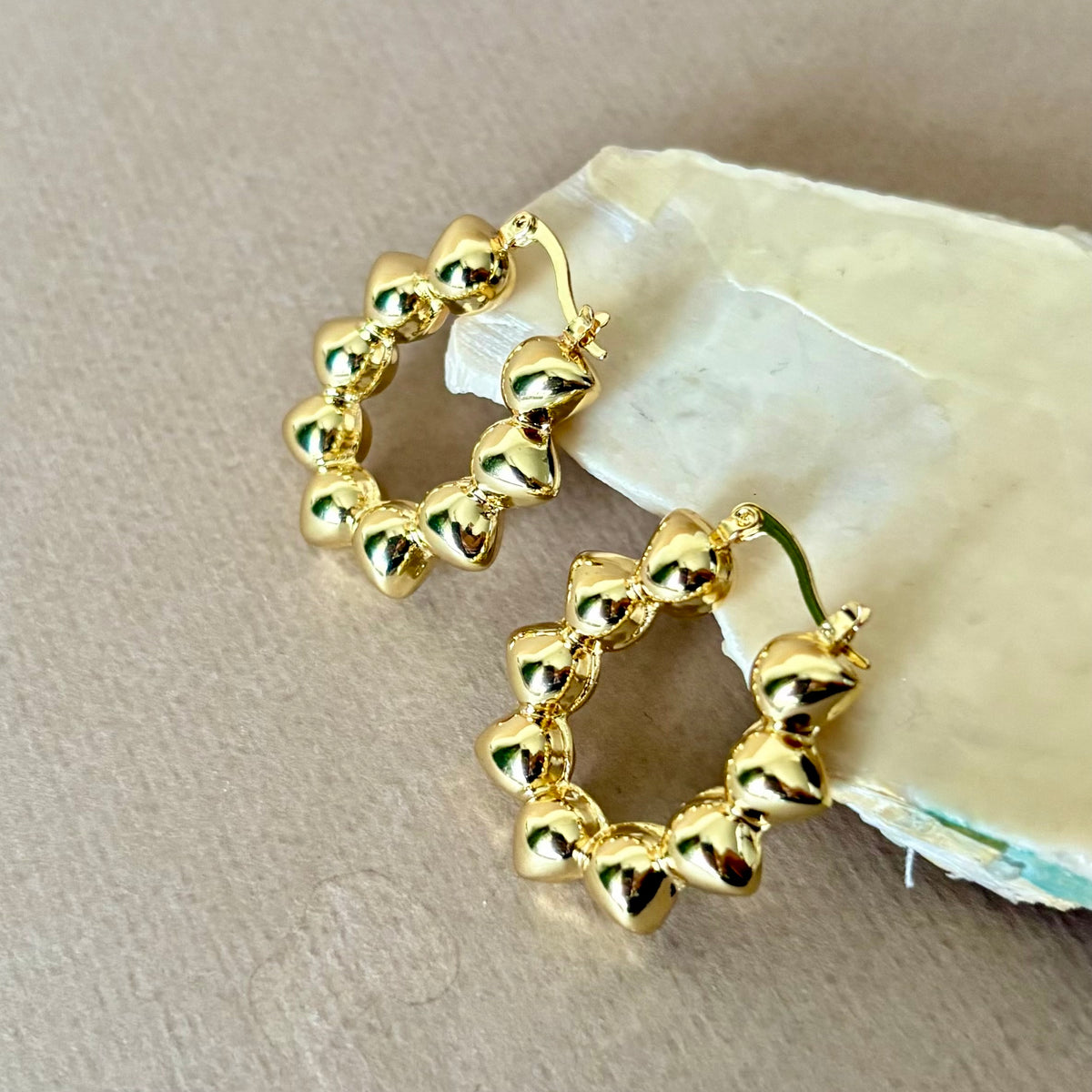 Alnue | Gold Plated Earrings