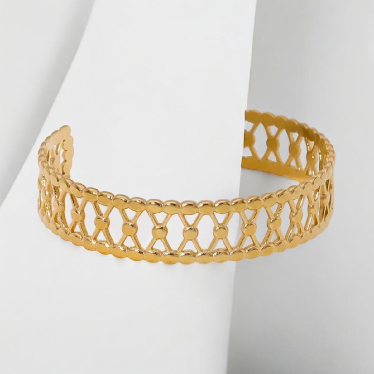 Sparrow | Gold Plated Bangle