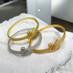 Royal Swan | 24K Gold Plated [Set of 3 Bangles]