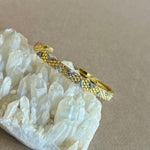 Trovina 02 | Gold Plated Bangle
