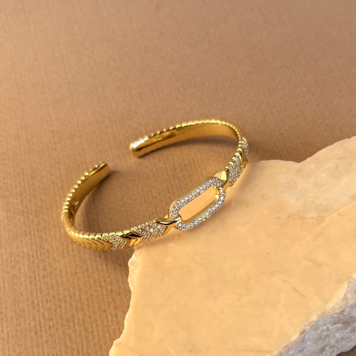 Messika 08 | Gold Plated Bangle