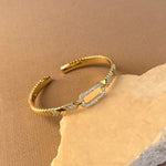 Messika 08 | Gold Plated Bangle
