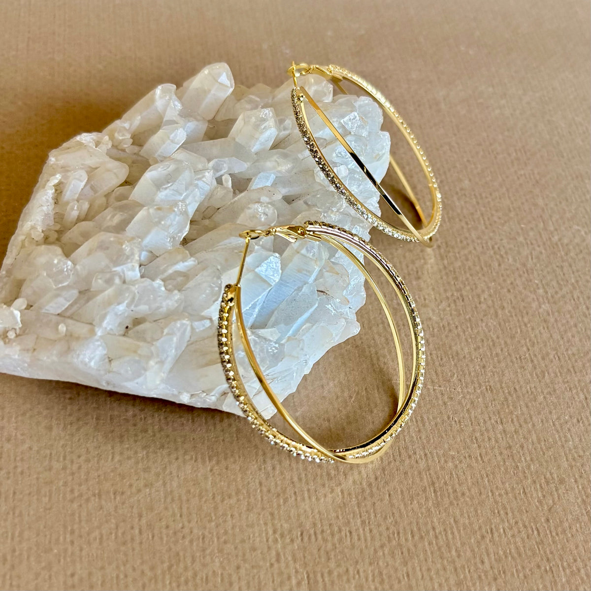Lunvoire | Gold Plated Earrings