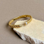 Dareon | Gold Plated Bangle