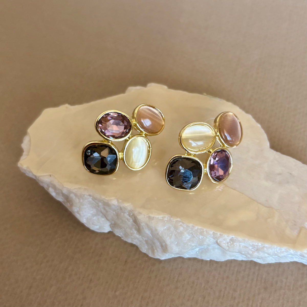 Elnavia | Gold Plated Earrings