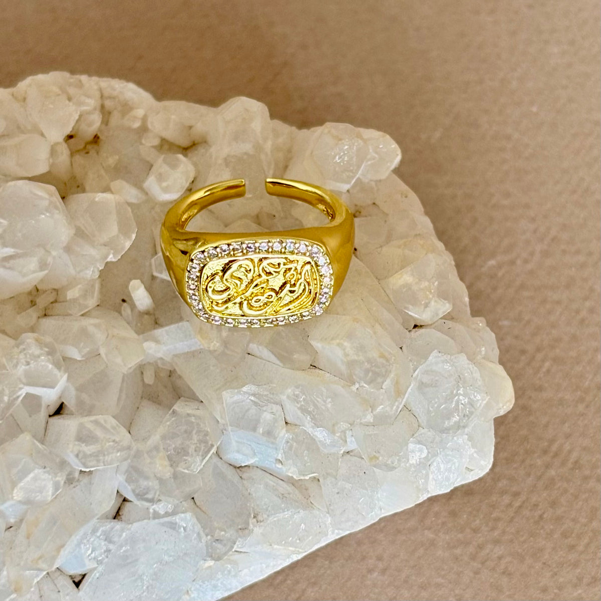 Enta Omry 03 | Gold Plated Ring