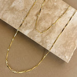 Kalissea | Gold Plated Necklace [ convertible ]