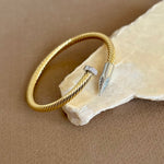 X Chyodo | Gold Plated Bangle