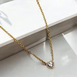 Crystal Heart | 18K Gold Plated Necklace