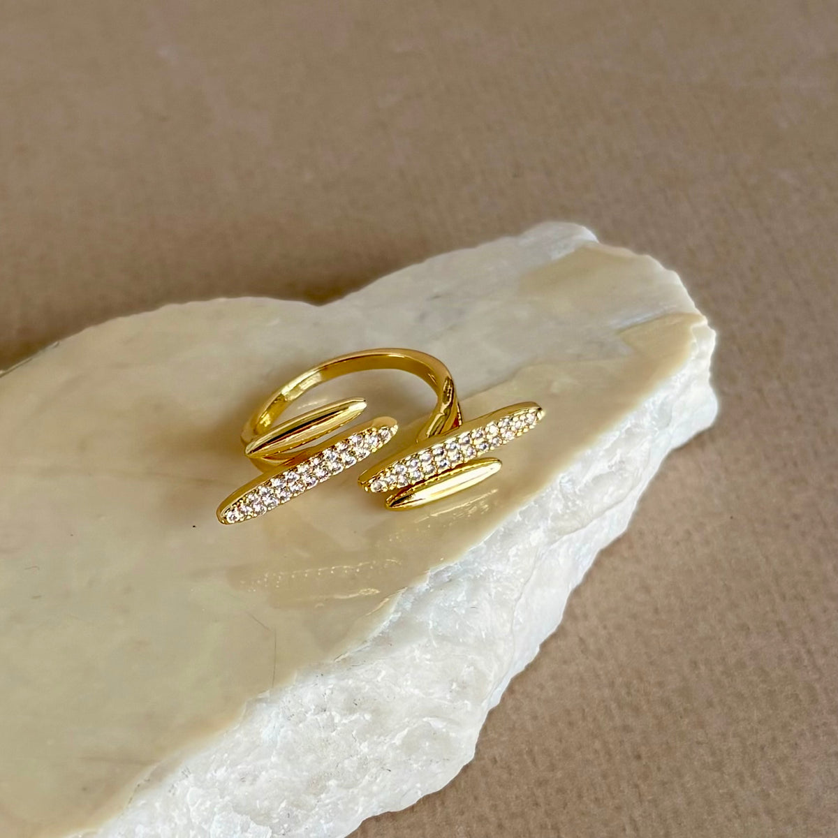 Gavielle | Gold Plated Ring