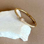Cecil 03 | Gold Plated Bangle