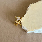 Madera Star 02 | Gold Plated Ring