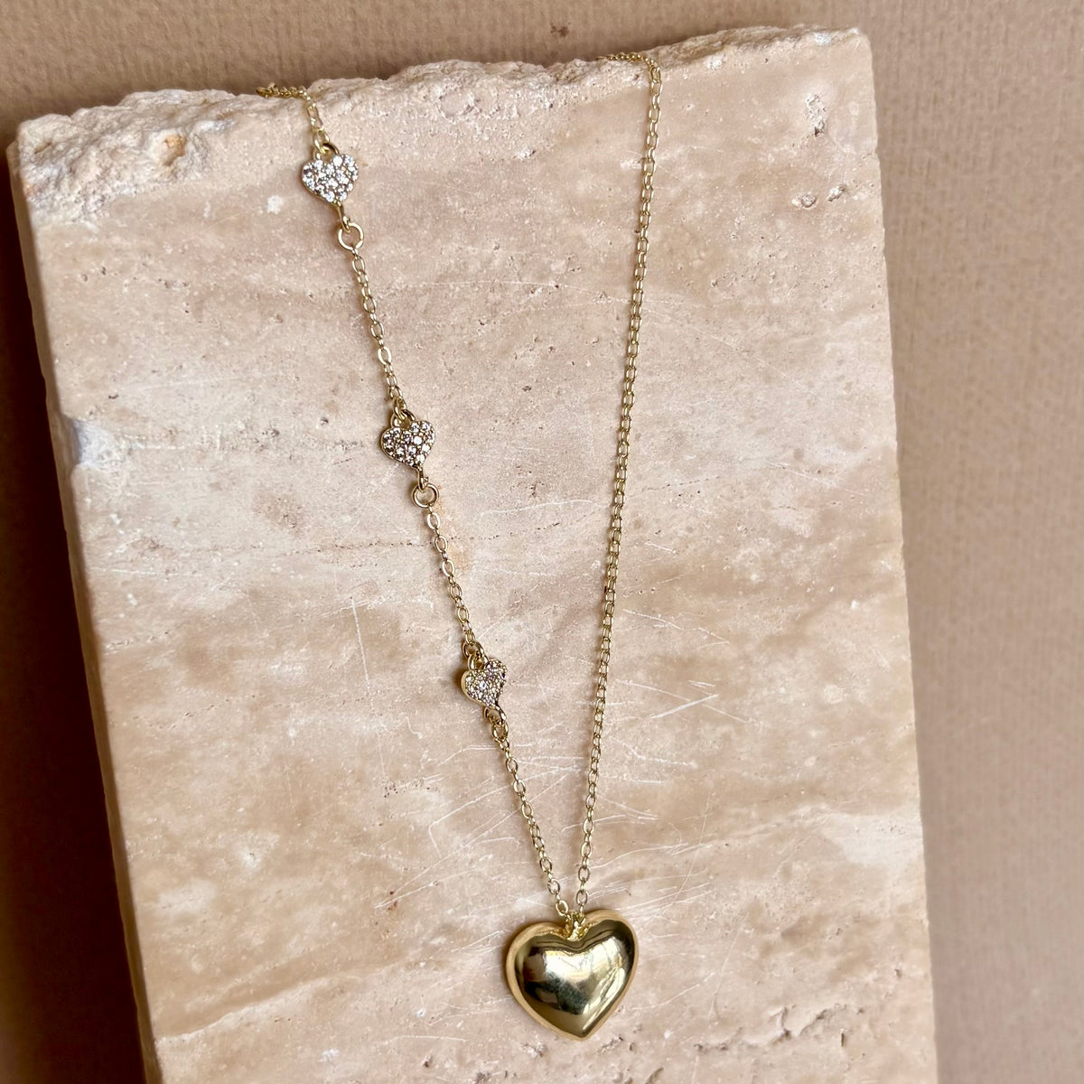 Velmora | Gold Plated Necklace