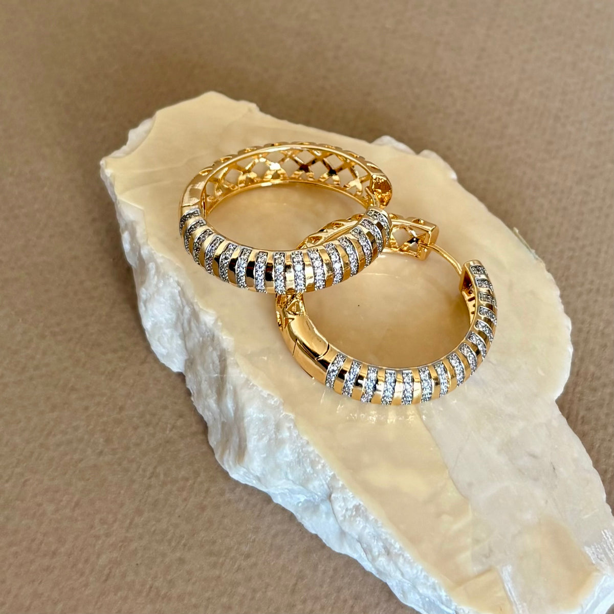 Falori | Gold Plated Earrings