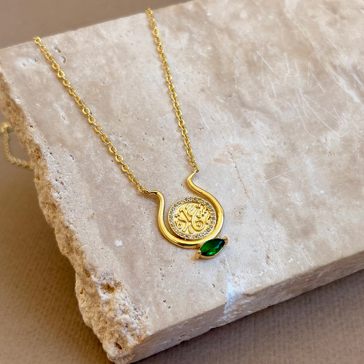 Sa'ada | Gold Plated Necklace