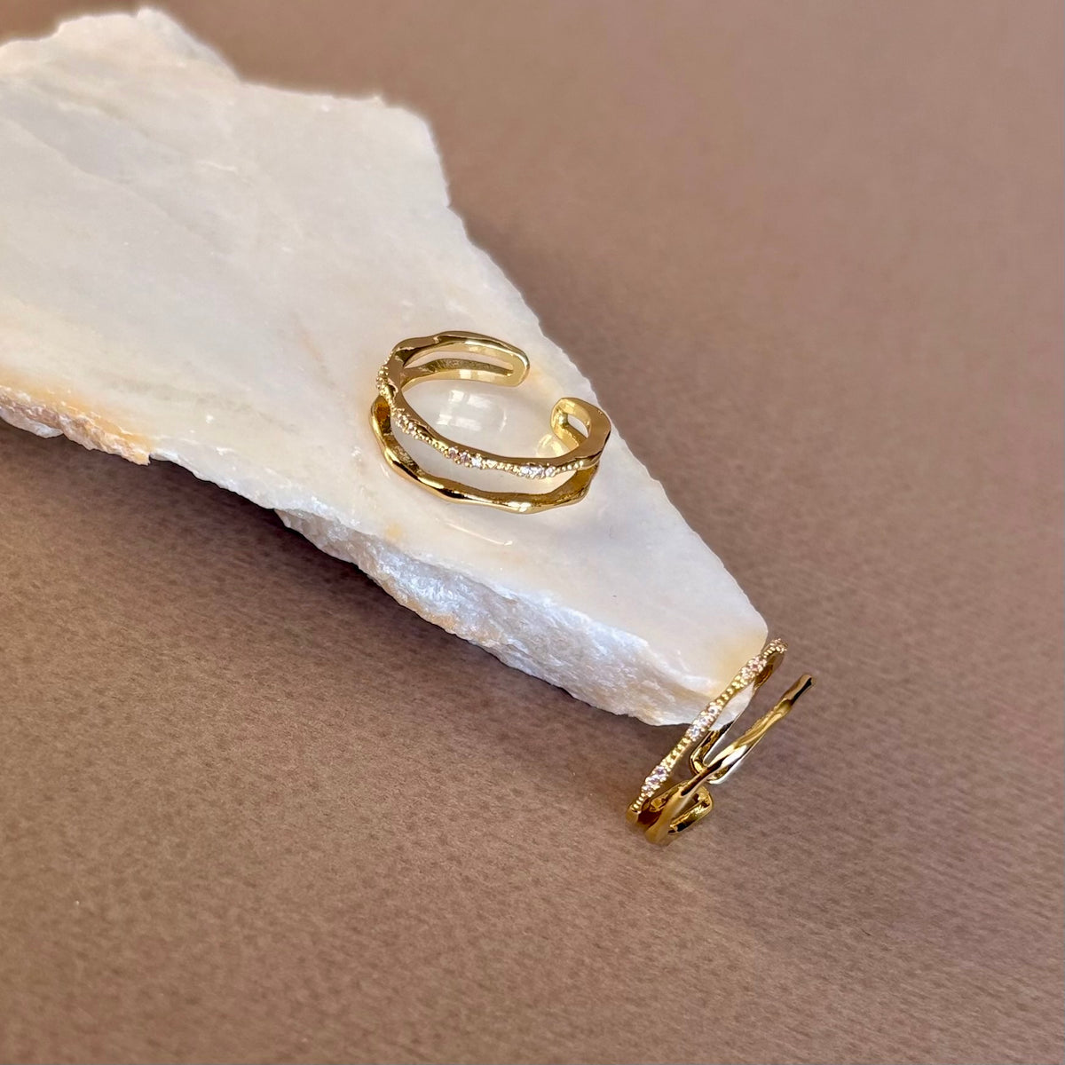 Limonza | Gold Plated Ring