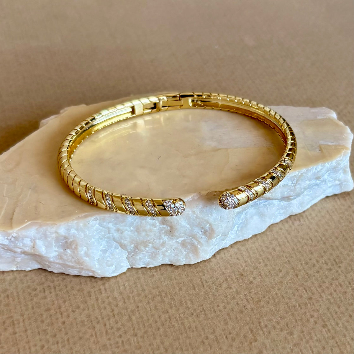 Avenor | Gold Plated Bangle