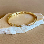Avenor | Gold Plated Bangle