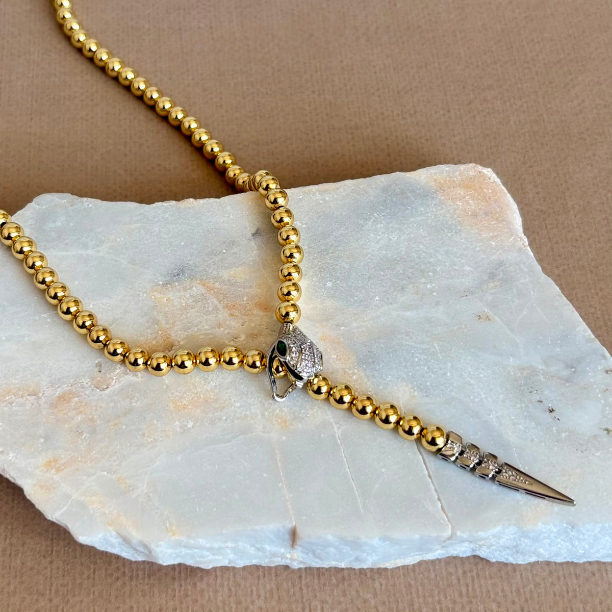 Python 02 | Gold Plated Necklace