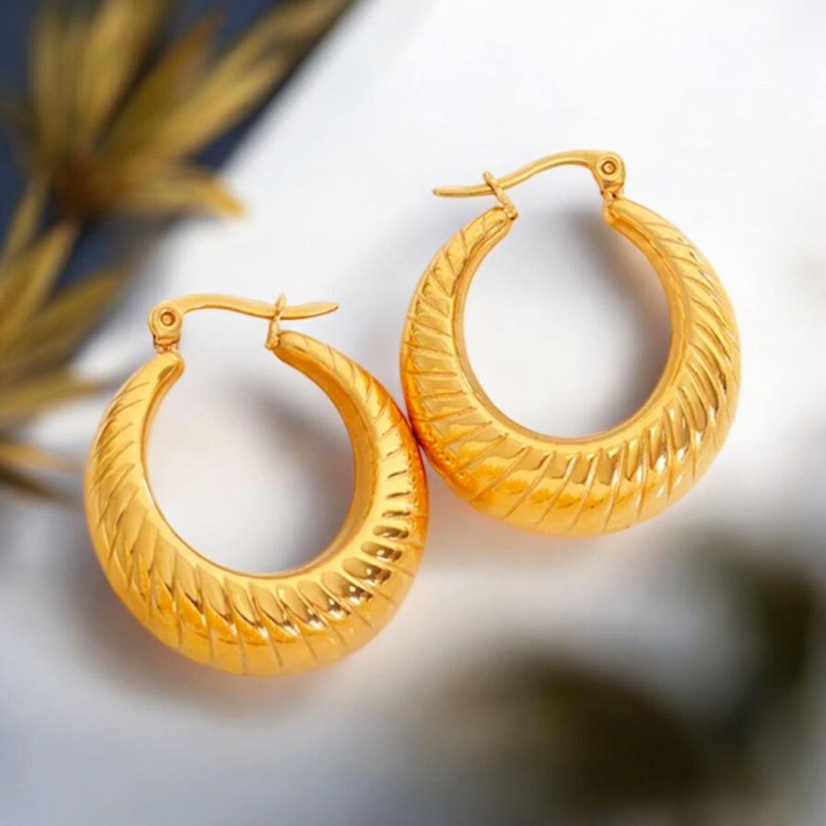 Milan | Gold Plated Earrings