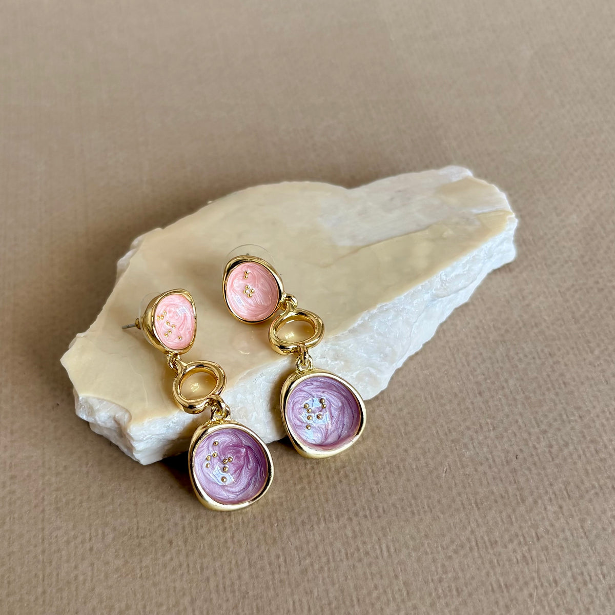 Turenna | Gold Plated Earrings
