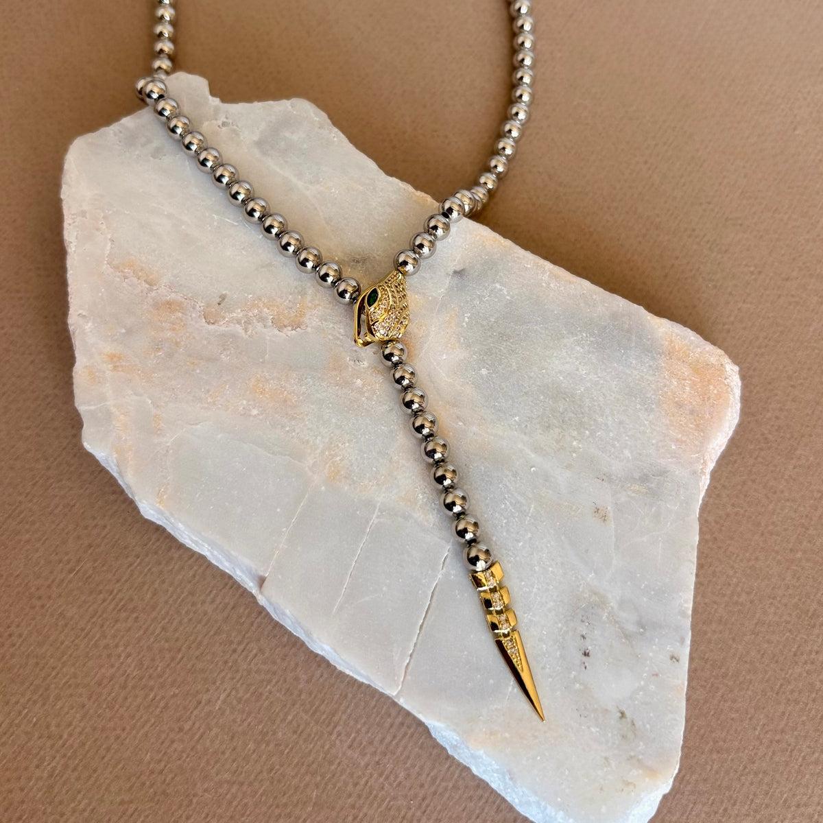 Python | Gold Plated Necklace