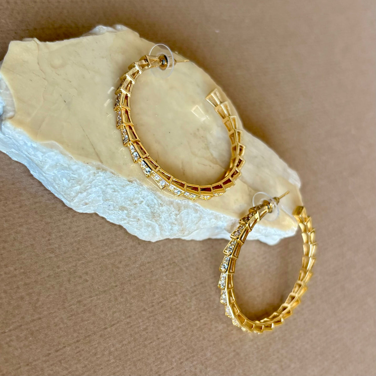 Malira | Gold Plated Earrings