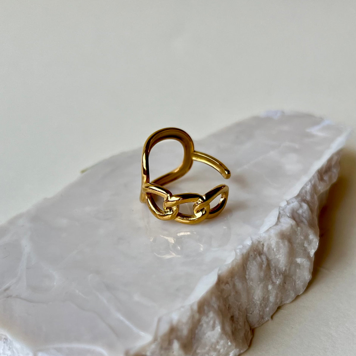 Myka | Gold Plated Ring