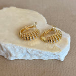 Fioralis | Gold Plated Earrings