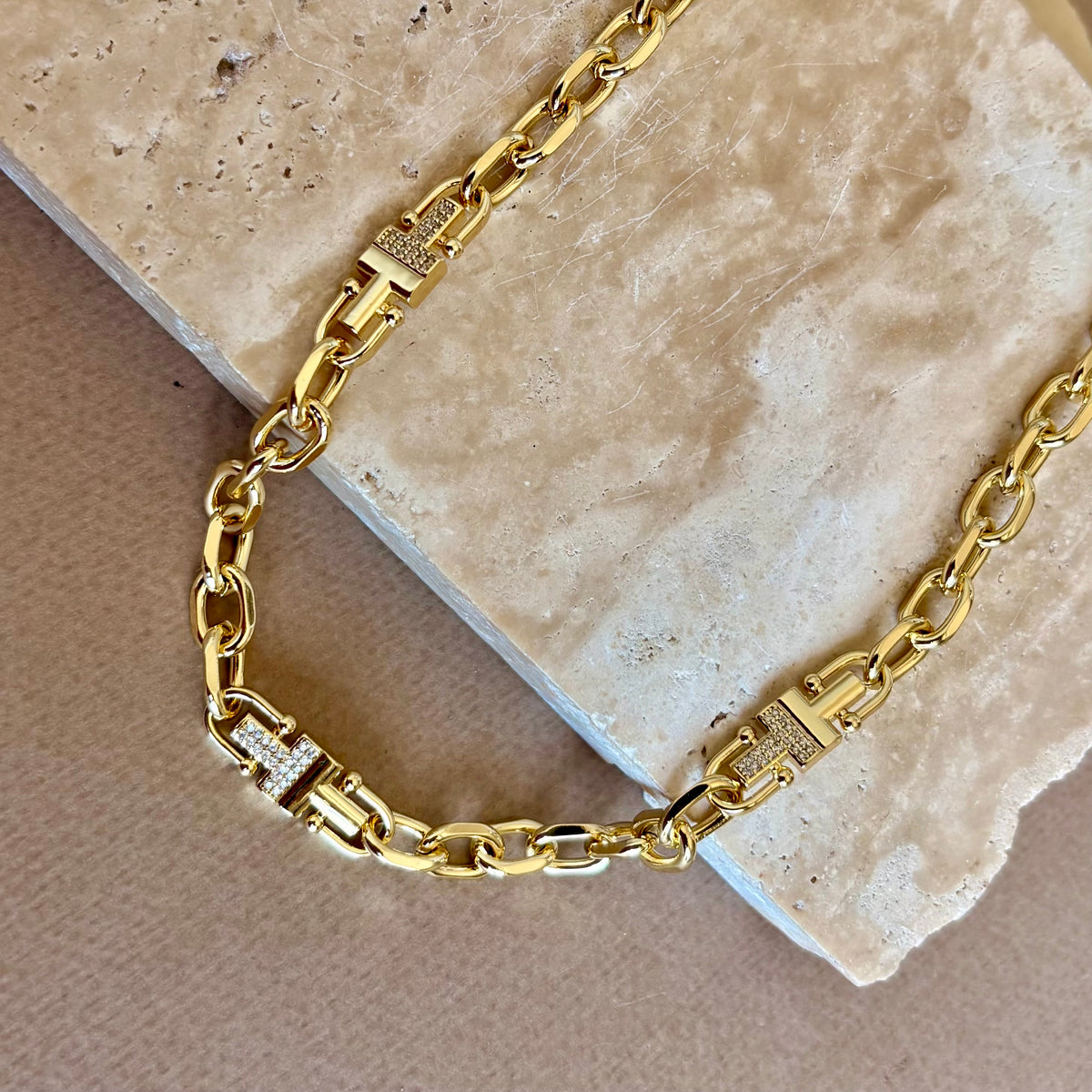 Pavrelia | Gold Plated Necklace