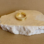 Tyron | Gold Plated Ring