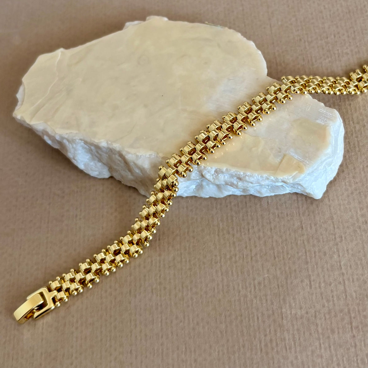 RLX | Gold Plated Bracelet (long)