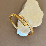 Cobra 03 | Gold Plated Bangle