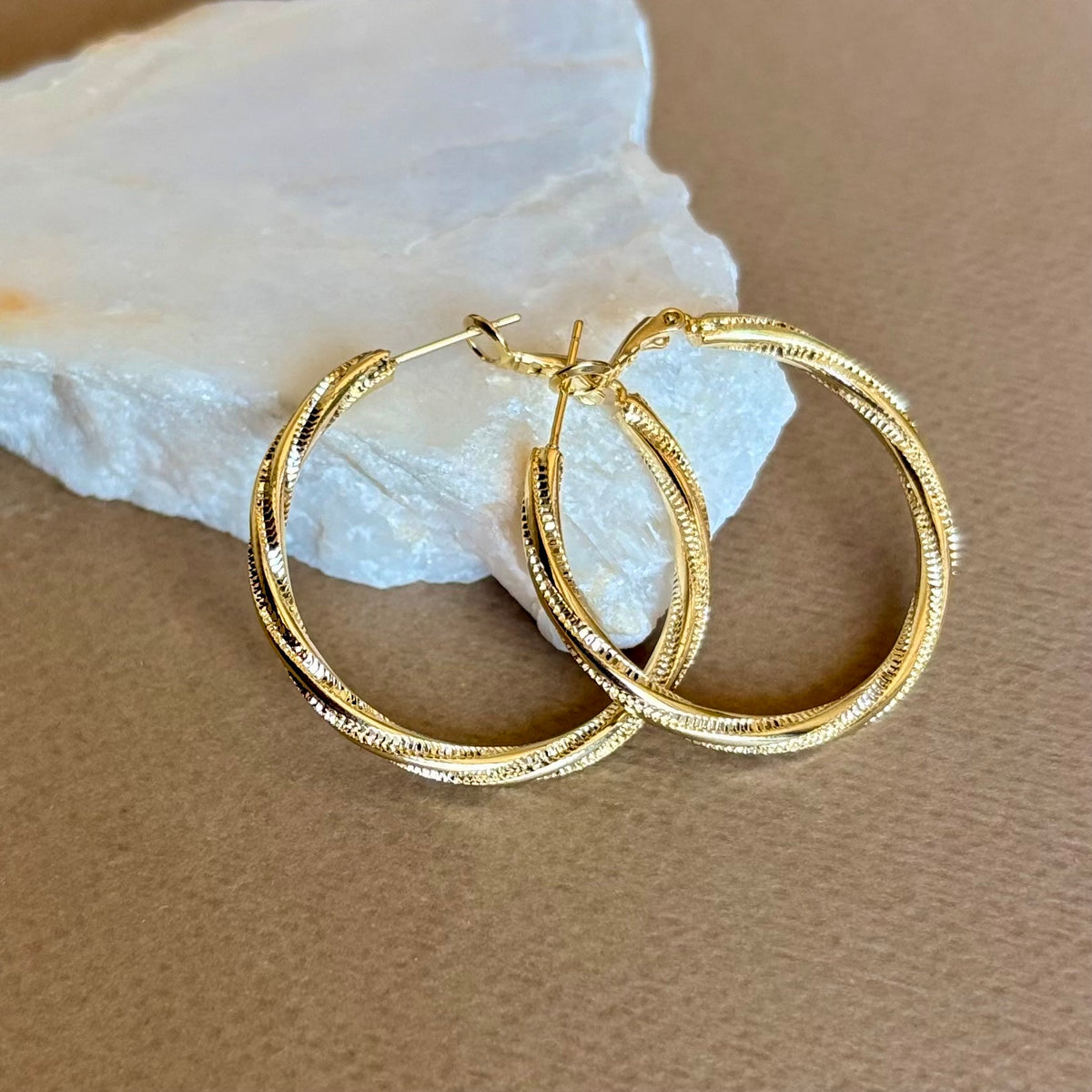 Andys | Gold Plated Earrings