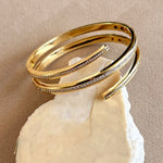 Belvique | Gold Plated Bangle