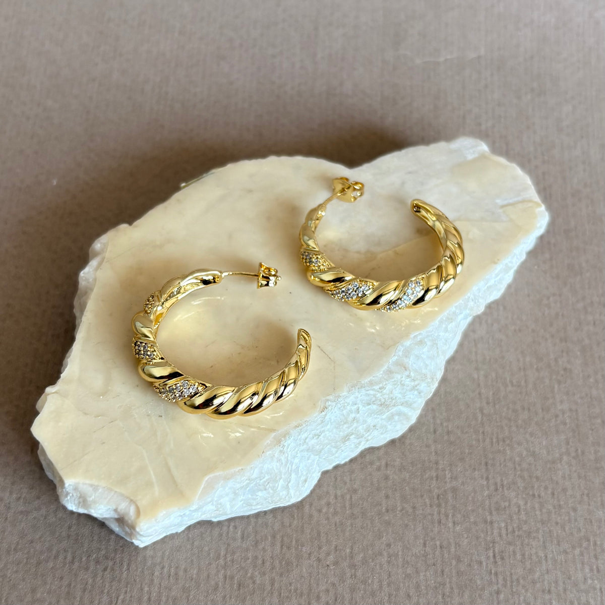Torielle | Gold Plated Earrings
