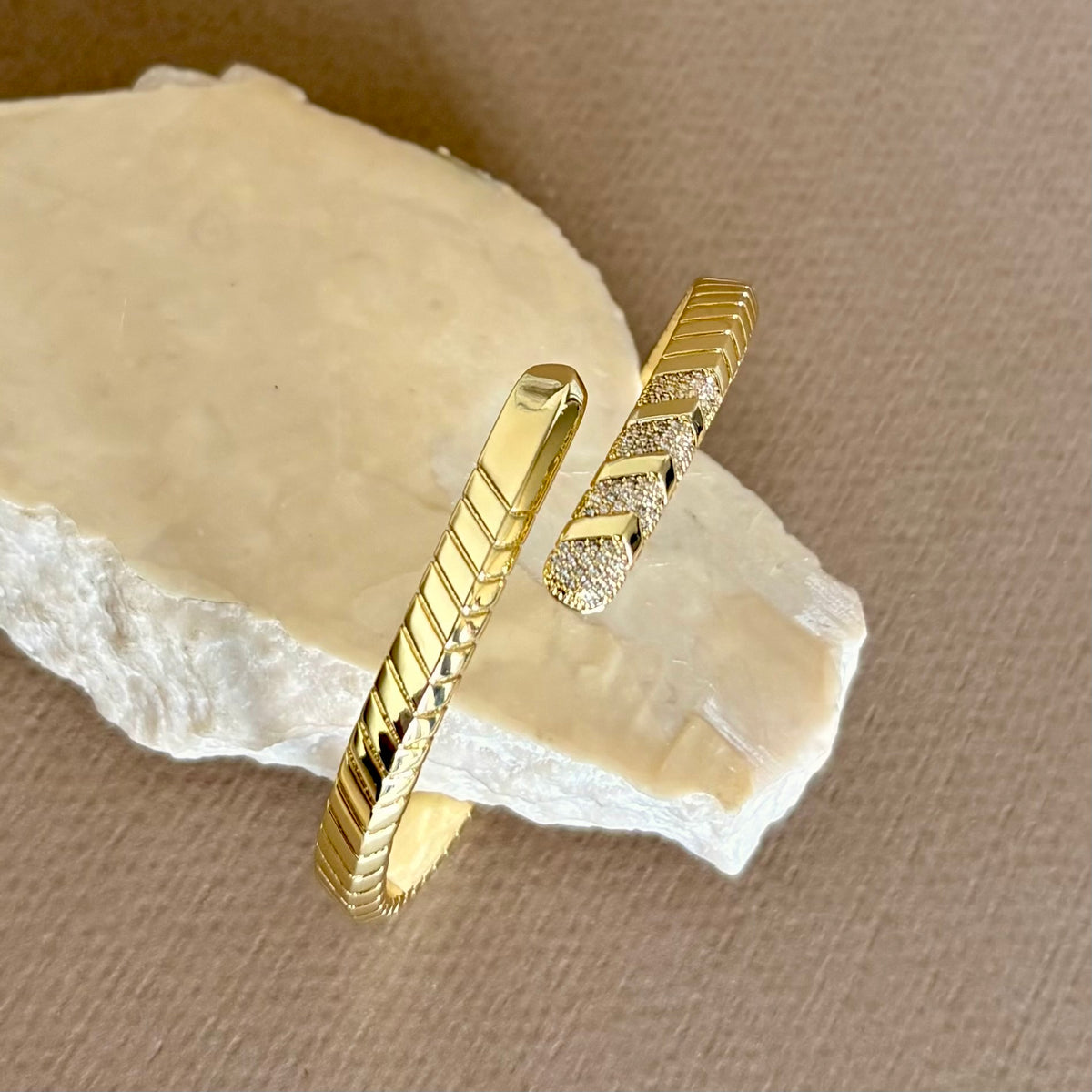 Messika 06 | Gold Plated Bangle