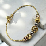 Charm Bangle | 24K Gold Plated Bangle