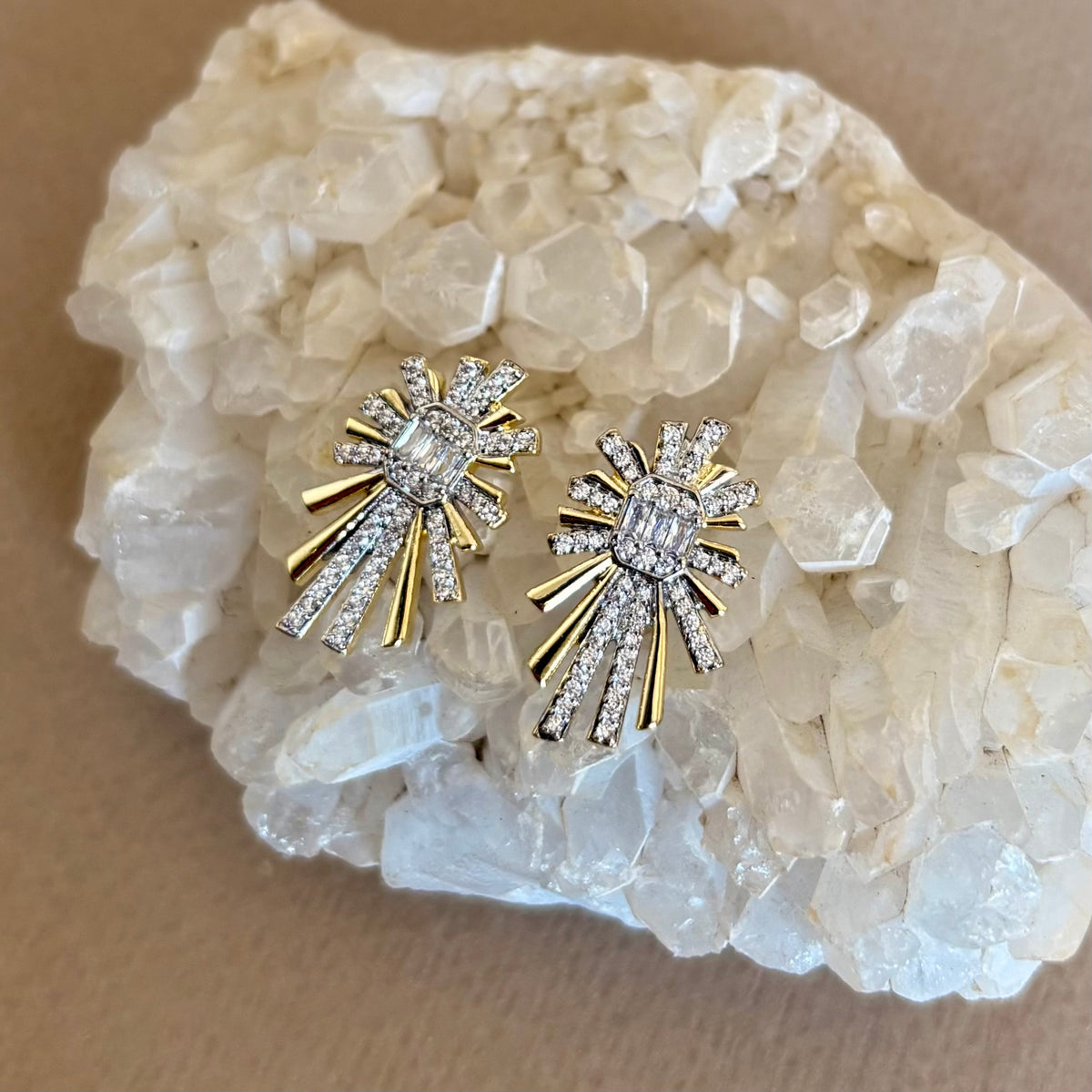 Norvella | Gold Plated Earrings