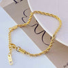 Rope chain 03 | Gold Plated Bracelet